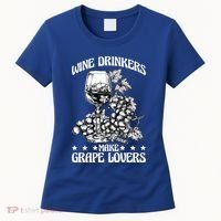 Wine Ers Make Grape Lovers Influence Gift Women's T-Shirt thumb 0