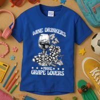 Wine Ers Make Grape Lovers Influence Gift Kids T-Shirt thumb 3