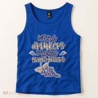 Wine Ers Make Grape Lovers Influence Gift Tank Top thumb 2