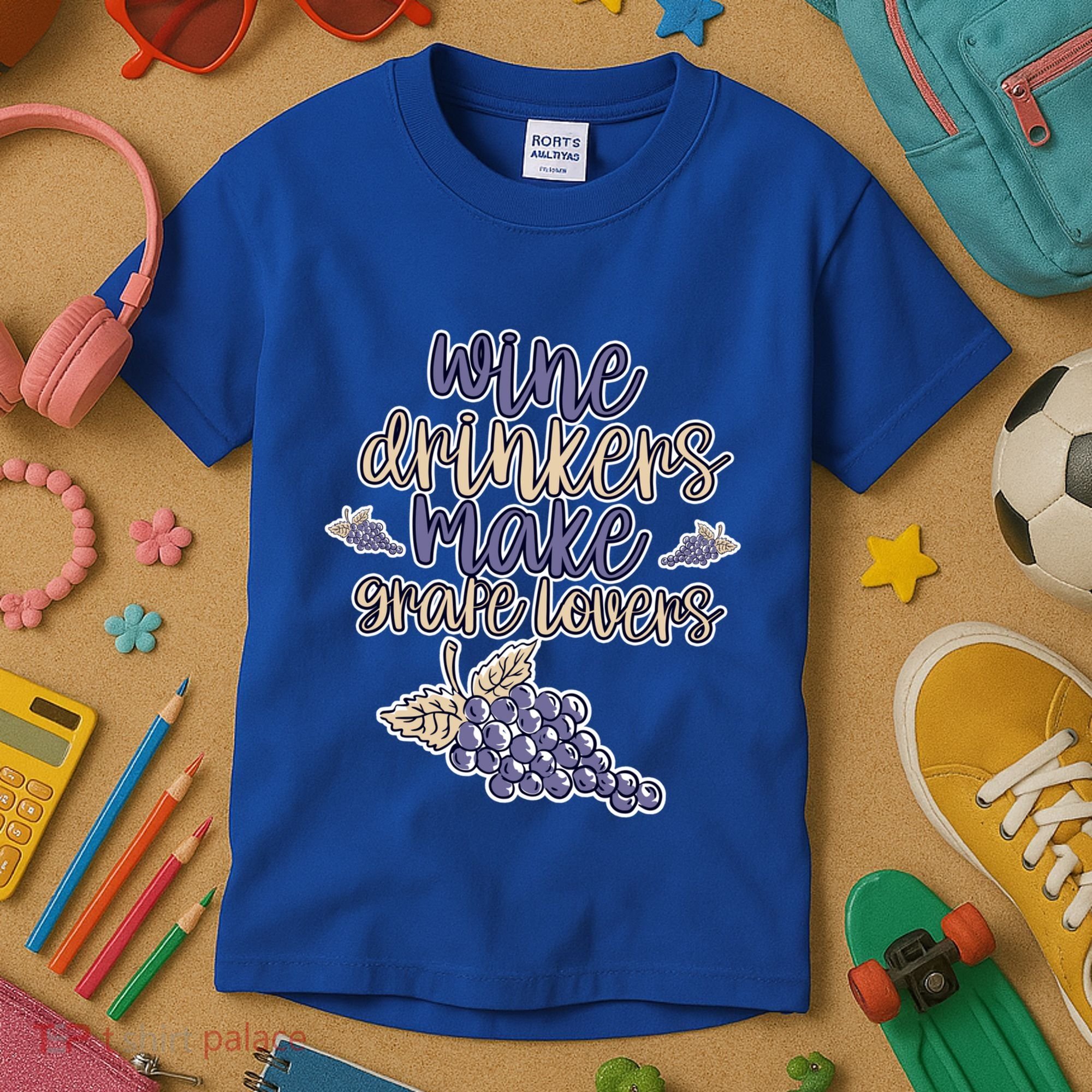 Wine Ers Make Grape Lovers Influence Gift Kids T-Shirt