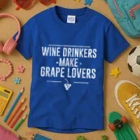 Wine Ers Make Grape Lovers Influence Gift Kids T-Shirt thumb 3