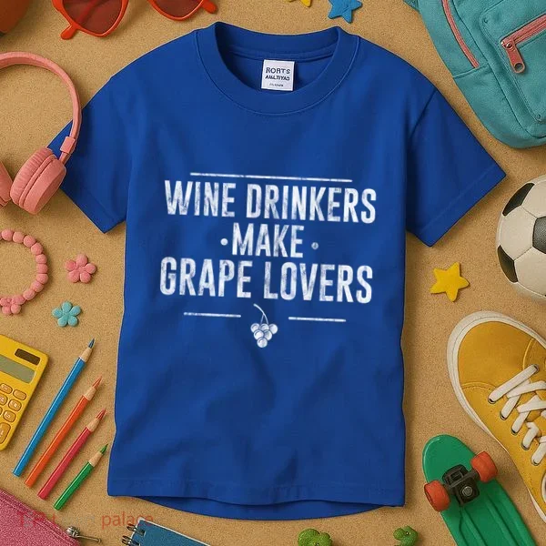 Wine Ers Make Grape Lovers Influence Gift Kids T-Shirt