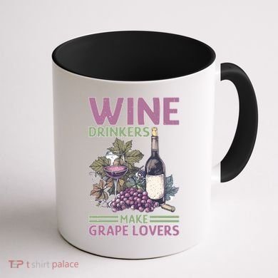 Wine Ers Make Grape Lovers Influence Cute Gift Coffee Mug back