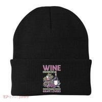 Wine Ers Make Grape Lovers Influence Cute Gift Beanie thumb 0