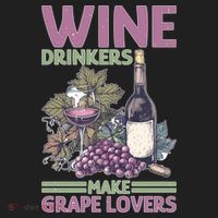 Wine Ers Make Grape Lovers Influence Cute Gift Hat thumb 2