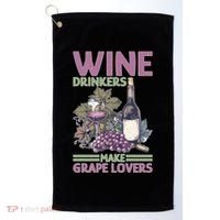 Wine Ers Make Grape Lovers Influence Cute Gift Golf Towel thumb 0