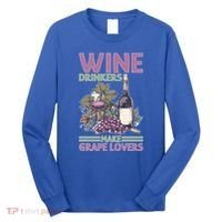 Wine Ers Make Grape Lovers Influence Cute Gift Long Sleeve Shirt thumb 0