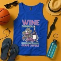 Wine Ers Make Grape Lovers Influence Cute Gift Tank Top thumb 4