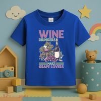 Wine Ers Make Grape Lovers Influence Cute Gift Toddler T-Shirt thumb 3