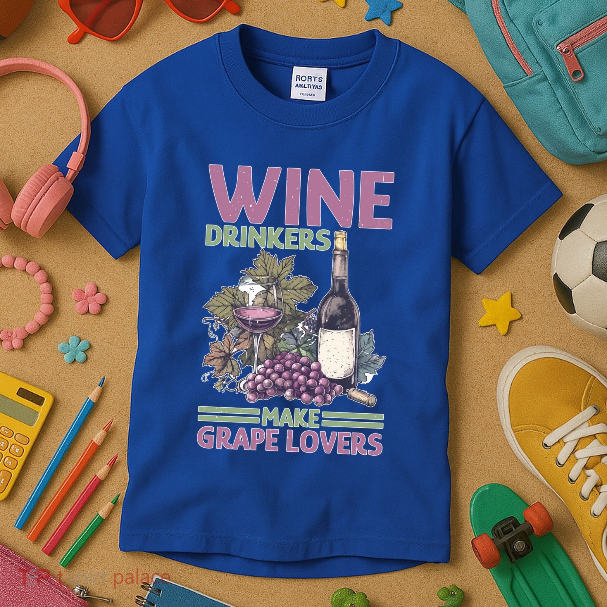 Wine Ers Make Grape Lovers Influence Cute Gift Kids T-Shirt