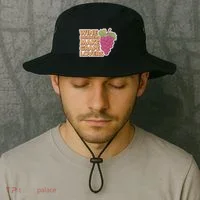 Wine Ers Make Grape Lovers Influence Cool Gift Bucket Hat thumb 2