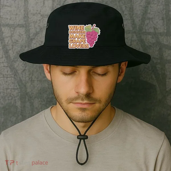 Wine Ers Make Grape Lovers Influence Cool Gift Bucket Hat