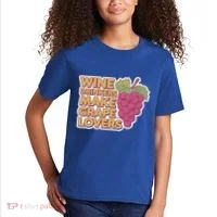 Wine Ers Make Grape Lovers Influence Cool Gift Kids T-Shirt thumb 2