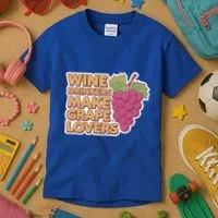 Wine Ers Make Grape Lovers Influence Cool Gift Kids T-Shirt thumb 3