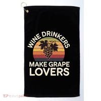 Wine Ers Make Grape Lovers Influence Cool Gift Golf Towel thumb 0