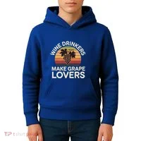Wine Ers Make Grape Lovers Influence Cool Gift Kids Hoodie thumb 4
