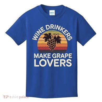 Wine Ers Make Grape Lovers Influence Cool Gift Kids T-Shirt