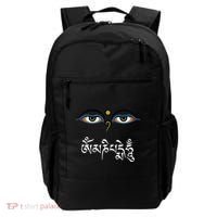 Wisdom Eyes Om Mani Padme Hum Buddha Buddhist Dalai Lama Backpack thumb 0