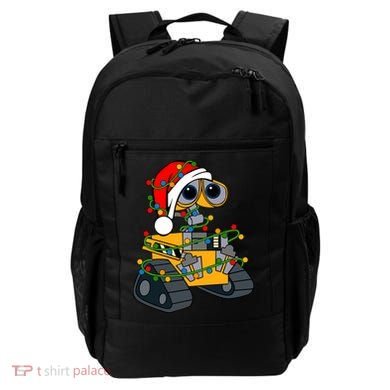 Wall E Robot Christmas Lights Wall E Very Merry Xmas Party Backpack