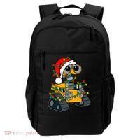 Wall E Robot Christmas Lights Wall E Very Merry Xmas Party Backpack thumb 0