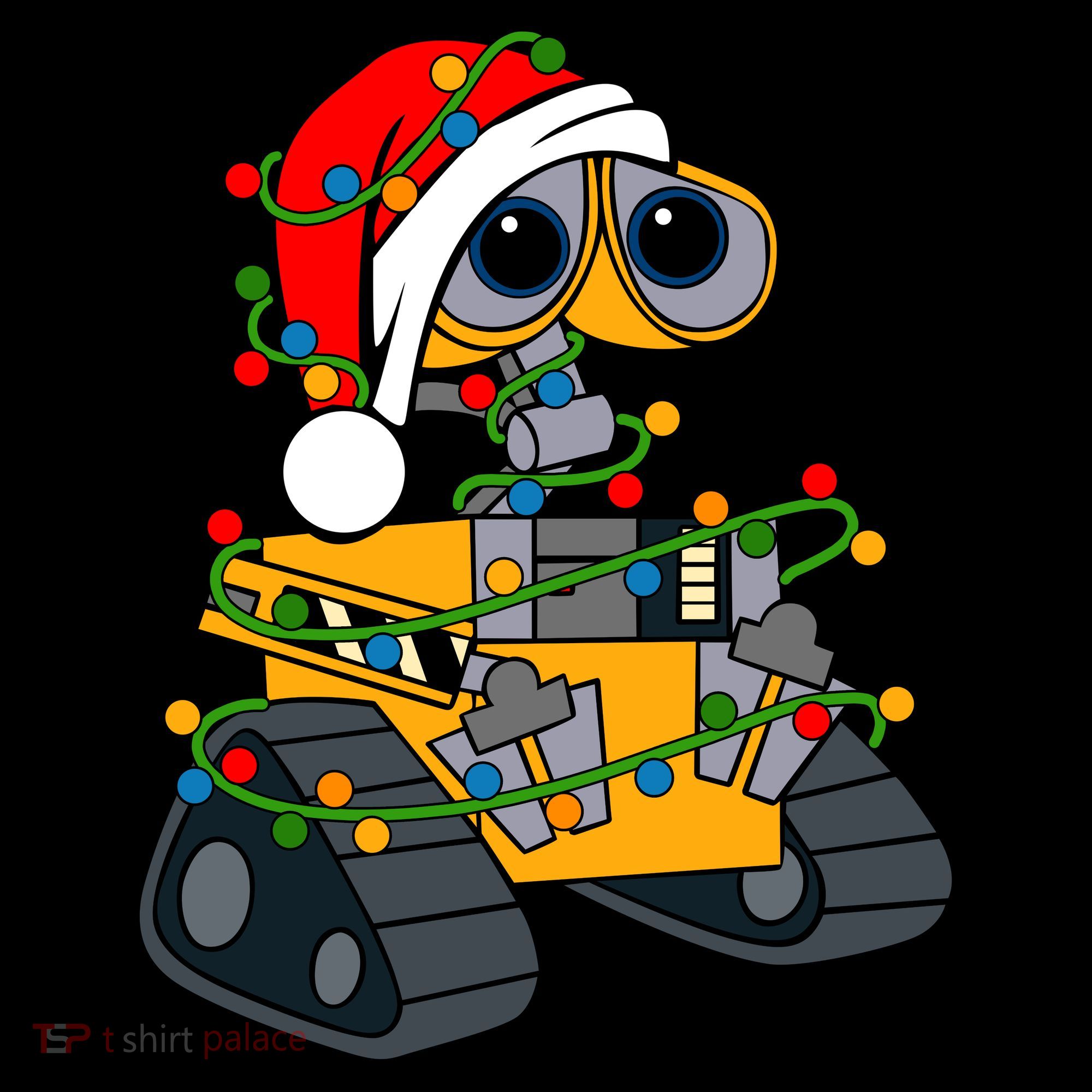 Wall E Robot Christmas Lights Wall E Very Merry Xmas Party Coffee Mug