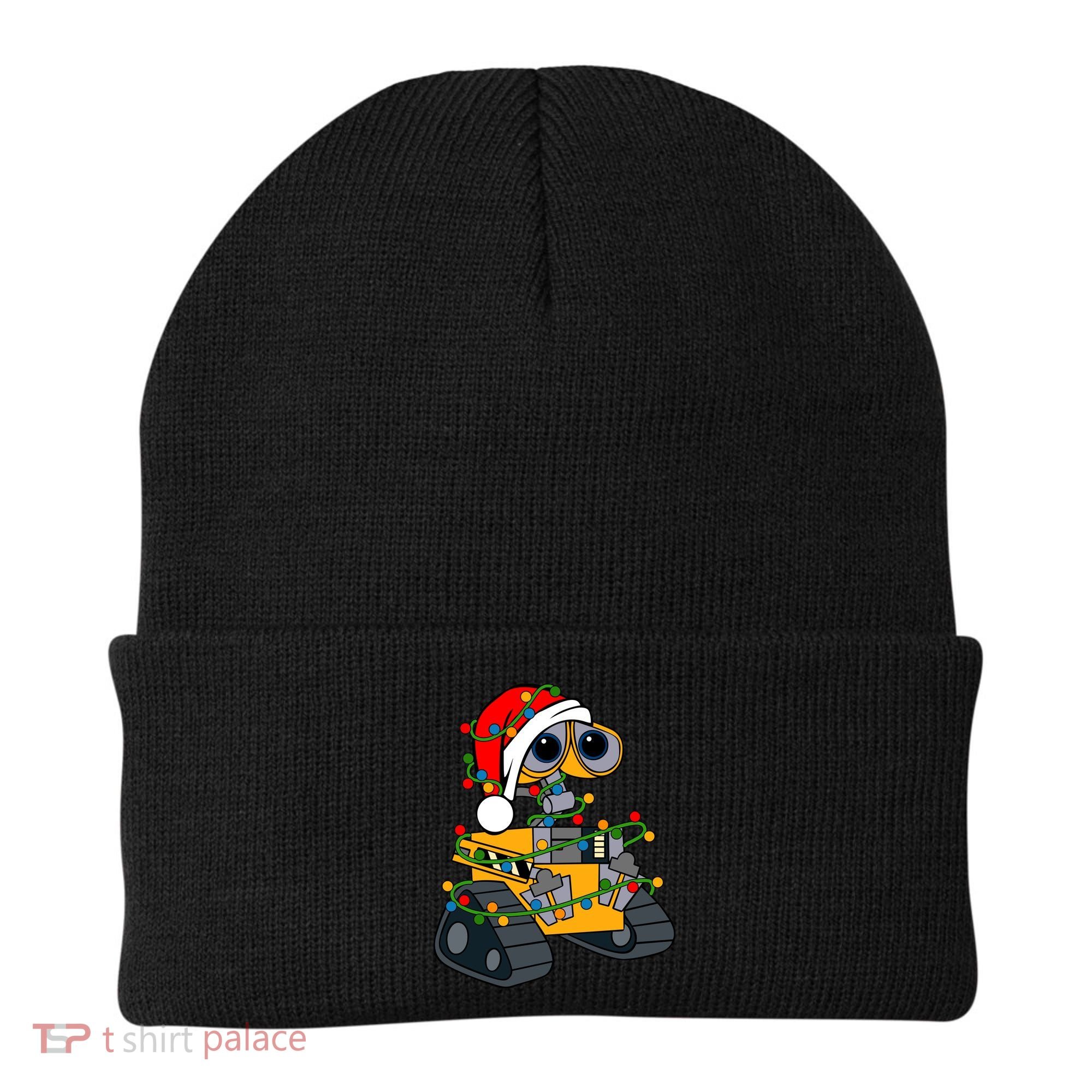 Wall E Robot Christmas Lights Wall E Very Merry Xmas Party Beanie