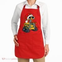 Wall E Robot Christmas Lights Wall E Very Merry Xmas Party Apron thumb 2