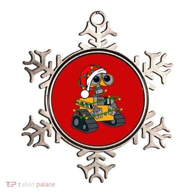 Wall E Robot Christmas Lights Wall E Very Merry Xmas Party Ornament