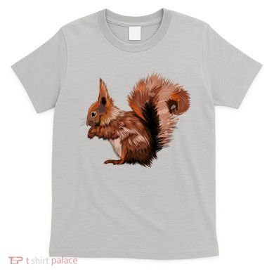 Watercolor Eurasian Red Squirrel T-Shirt