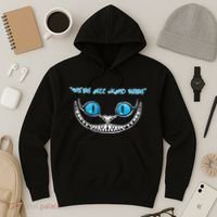 We're All Mad Here Crazy Face Hoodie thumb 3