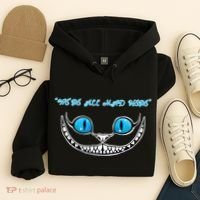We're All Mad Here Crazy Face Hoodie thumb 4