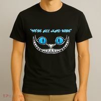 We're All Mad Here Crazy Face T-Shirt thumb 3