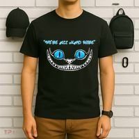 We're All Mad Here Crazy Face T-Shirt thumb 6