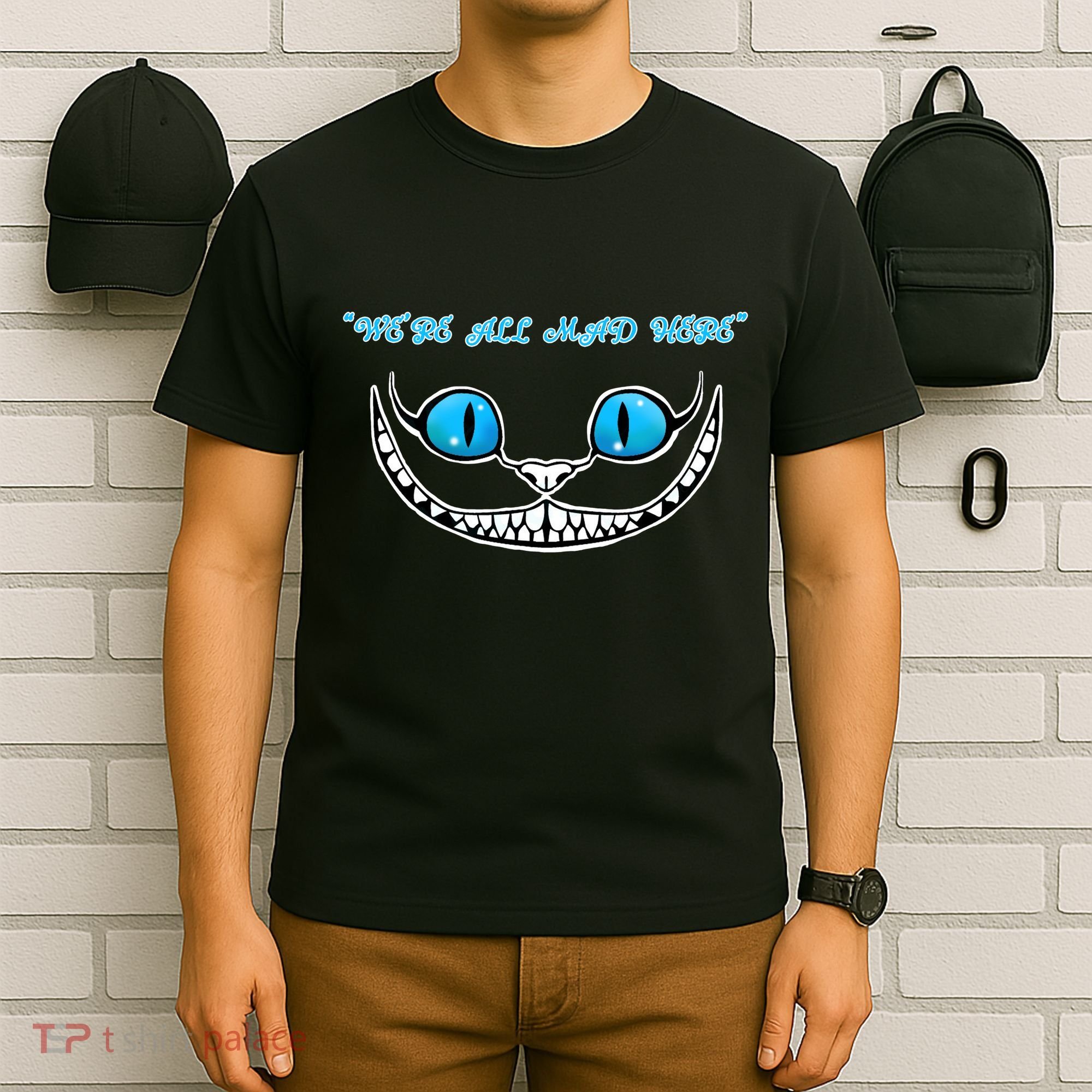 We're All Mad Here Crazy Face T-Shirt