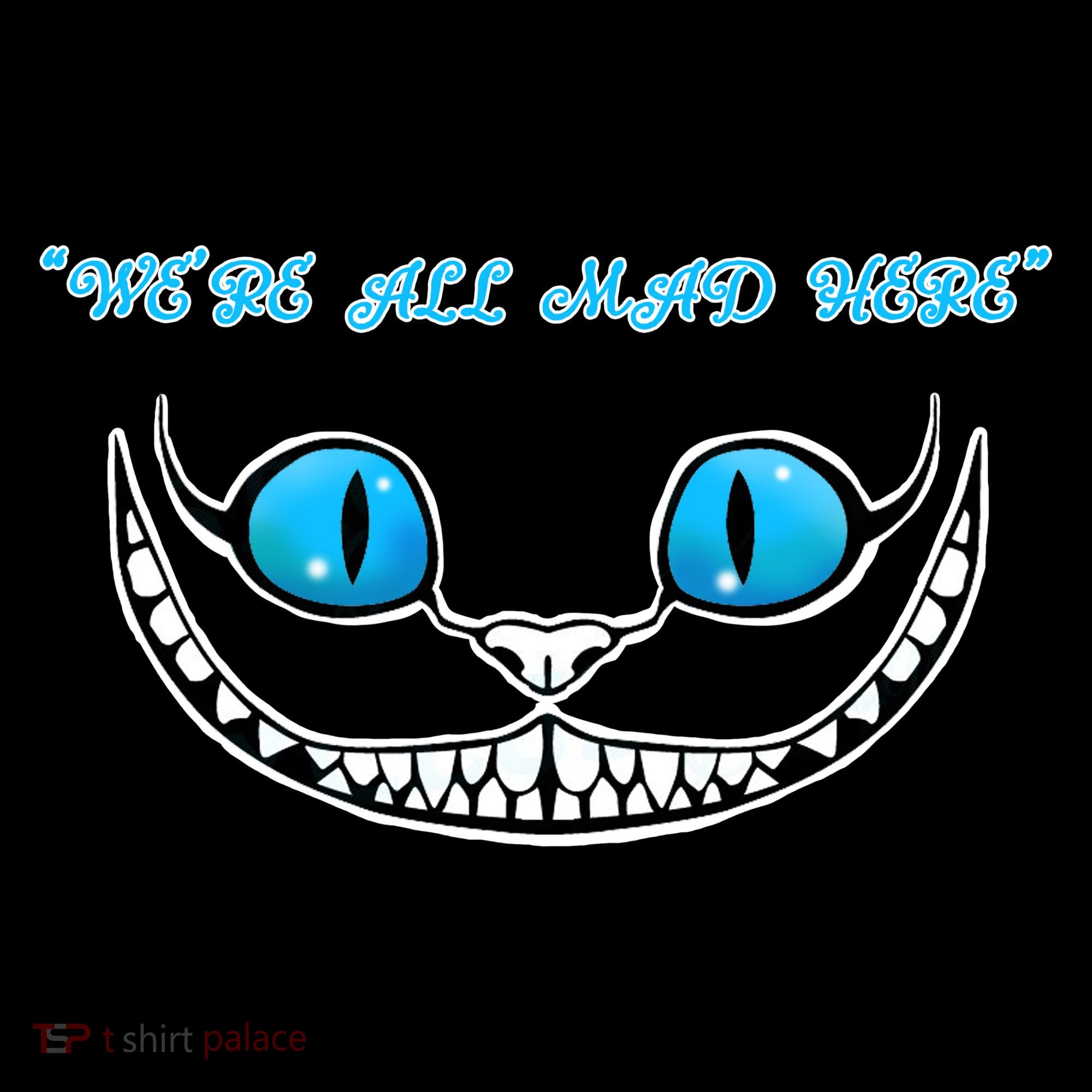We're All Mad Here Crazy Face Backpack