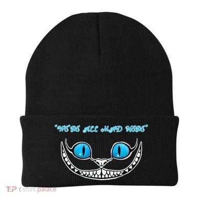 We're All Mad Here Crazy Face Beanie