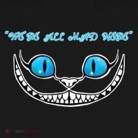 We're All Mad Here Crazy Face Women's Hoodie thumb 2