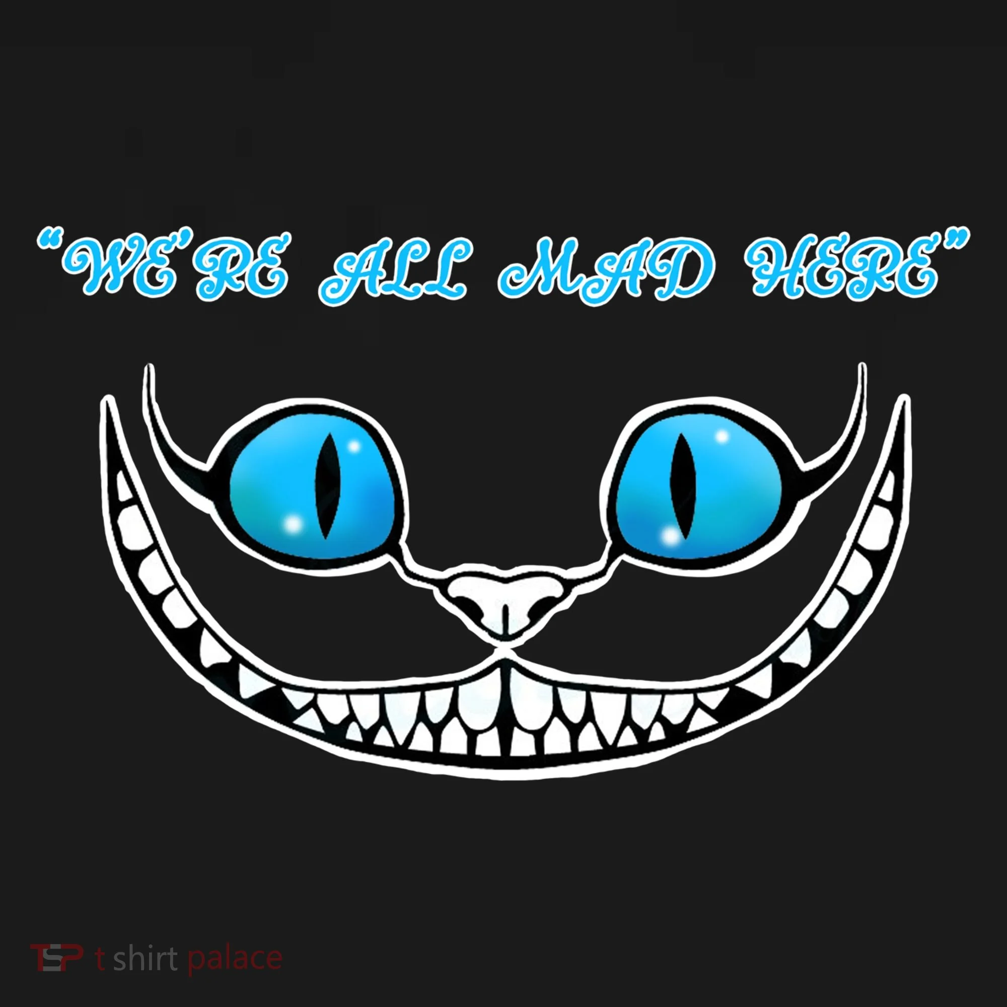 We're All Mad Here Crazy Face Women's Hoodie