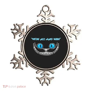We're All Mad Here Crazy Face Ornament