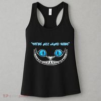 We're All Mad Here Crazy Face Women's Tank Top thumb 3