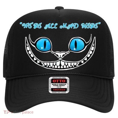 We're All Mad Here Crazy Face Hat