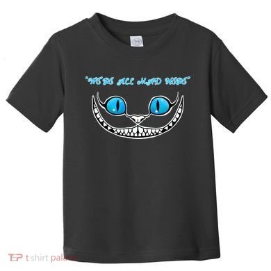 We're All Mad Here Crazy Face Toddler T-Shirt