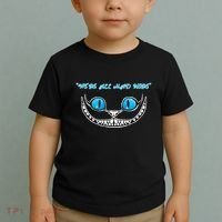 We're All Mad Here Crazy Face Toddler T-Shirt thumb 2