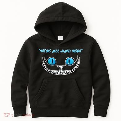 We're All Mad Here Crazy Face Kids Hoodie