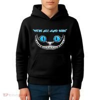 We're All Mad Here Crazy Face Kids Hoodie thumb 4