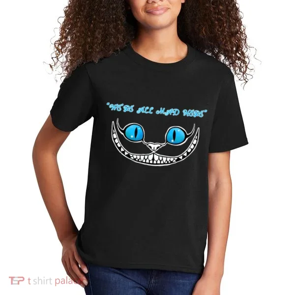 We're All Mad Here Crazy Face Kids T-Shirt