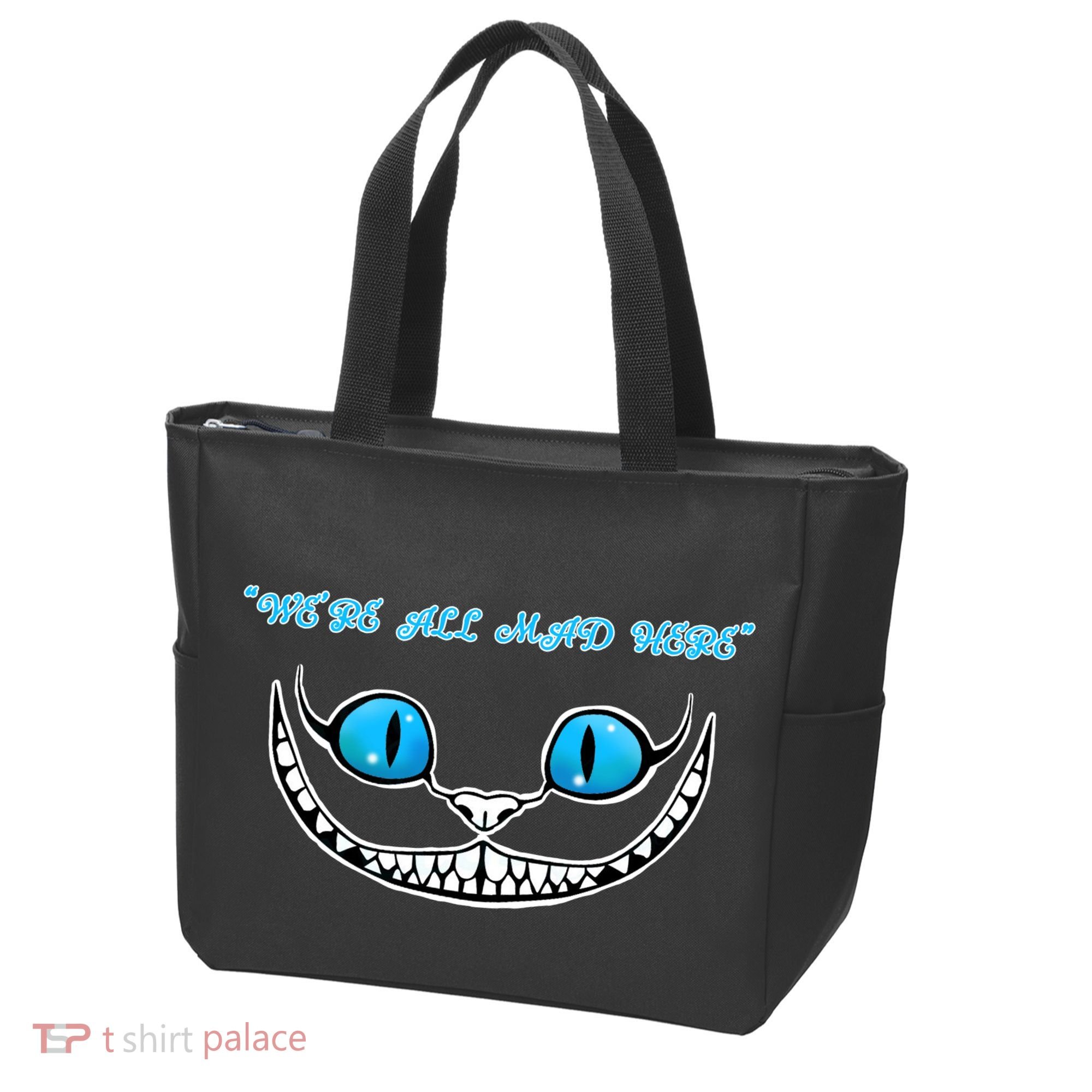 We're All Mad Here Crazy Face Tote Bag