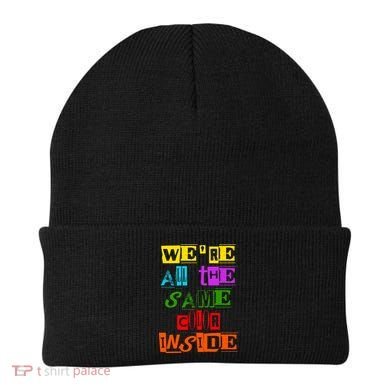 We're All The Same Color Inside Beanie