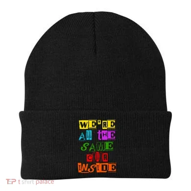 We're All The Same Color Inside Beanie