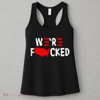 Were Fucked Pro Trump Republican Anti Biden Women's Tank Top thumb 3